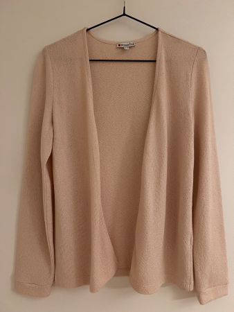 Strickjacke, Street One, beige, Gr. 34, gebraucht