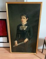 Ölgemälde, Portrait Dame von 1881