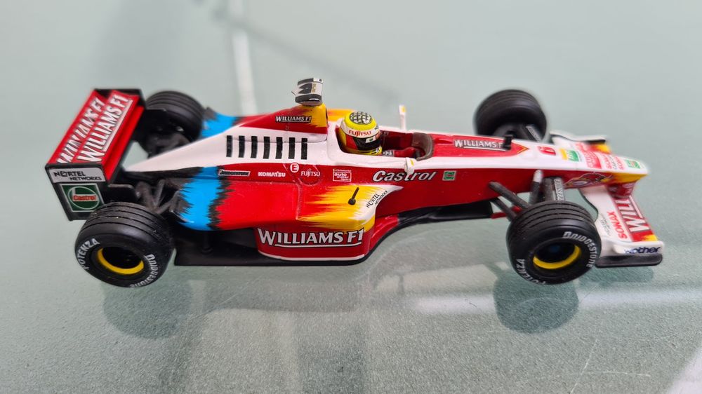 HOTWHEELS Williams F1 Supertec FW21 1/18 – Maquette De Collection En Boîte