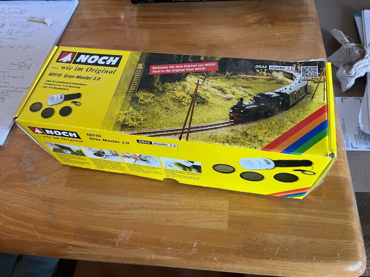 Noch Modellini di ferrovie: Noch Gras Master 3.0 – Nuovo (secondo la descrizione) da Oberwil BL venduto da bobema 4