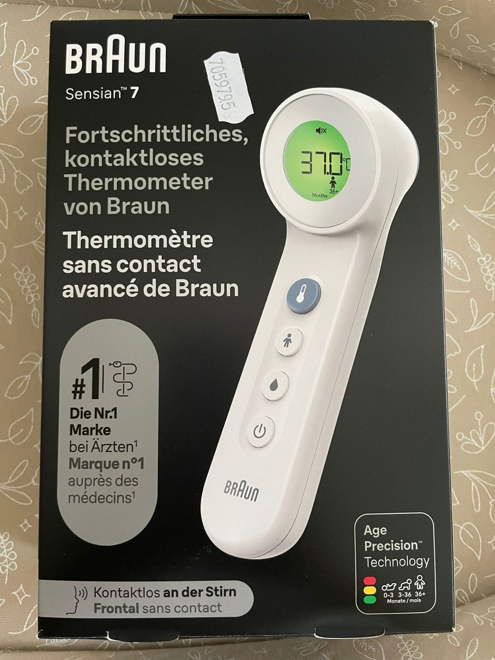 Sonstiges für Haushalt & Wohnen: Braun Sensian 7 New& Advanced No-Touch Forehead Thermometer – Neu und originalverpackt aus Zürich von par_xp8w