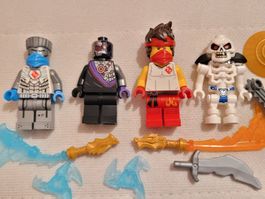 4 neue Lego Ninjago minifiguren