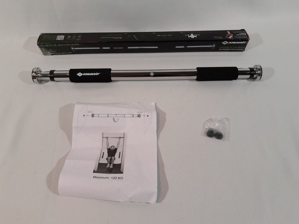 Klimmzugstange Für Türrahmen 98-135cm - 3 Trainingsmodi Mit 400kg Tragkraft