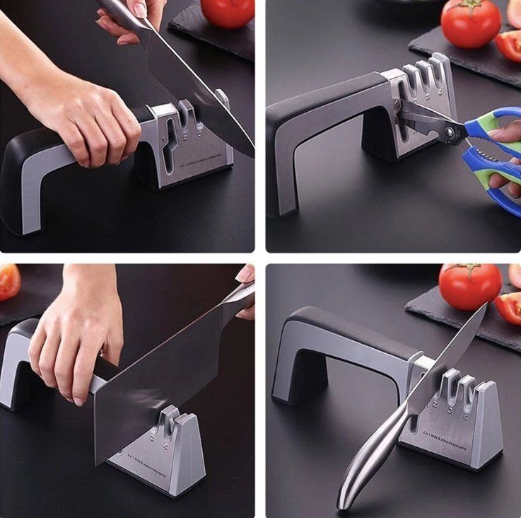 Elettrodomestici da cucina: 4-in-1 Pro Messerschärfer – Nuovo e nell'imballaggio originale da Geneve venduto da Titi2008 6