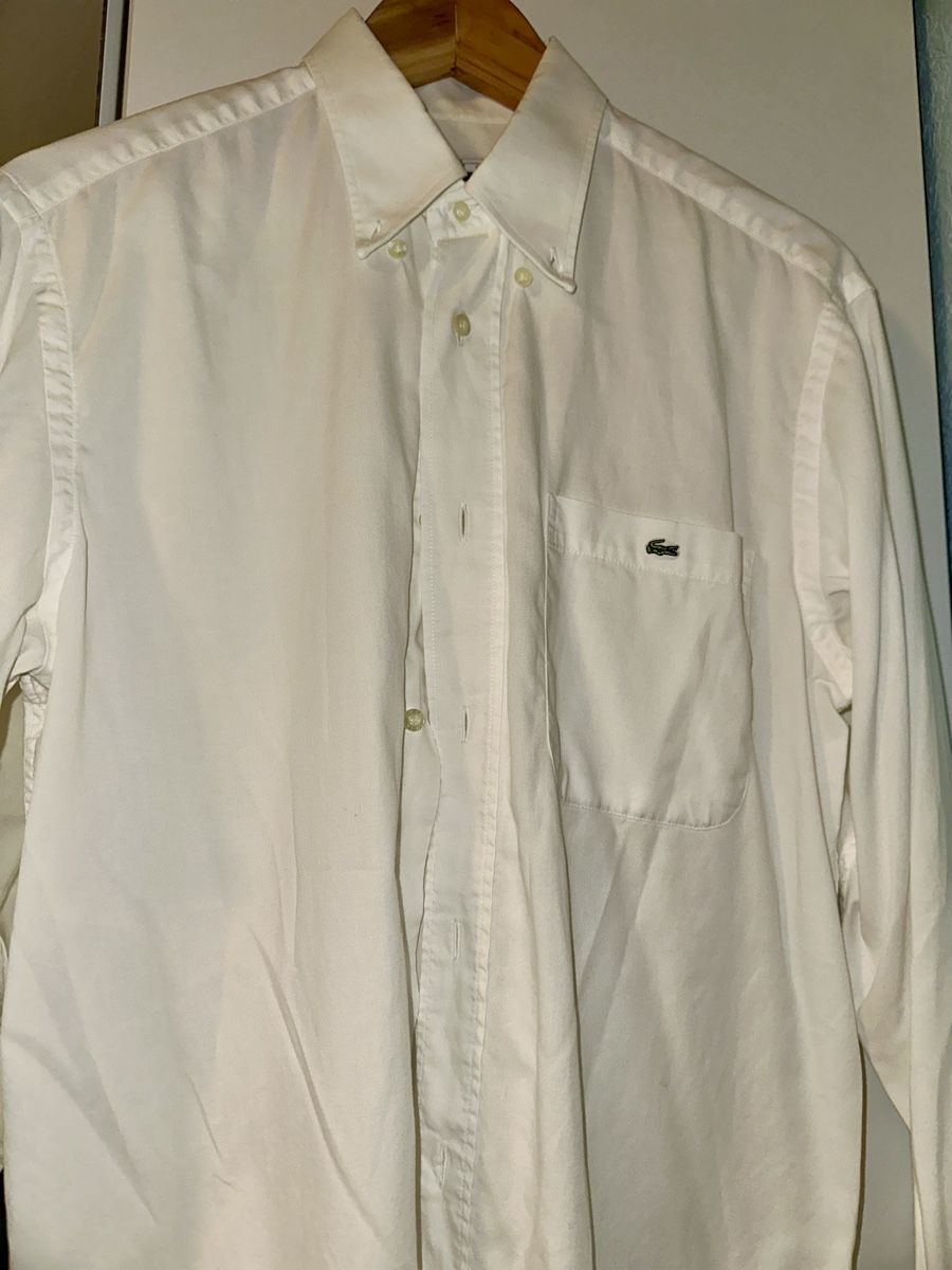 Camicie: Hemd Lacoste weiss – Usato da Zollikofen venduto da ram_9vsj 4