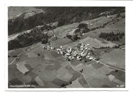 Sarn am Heinzenberg (GR) Dorfansicht - Flugaufnahme - 1966