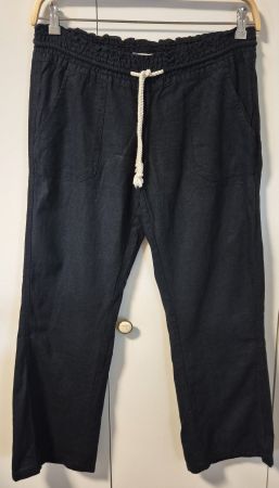 ROXY  🖤 baggy leinen hose  🖤  Grösse M