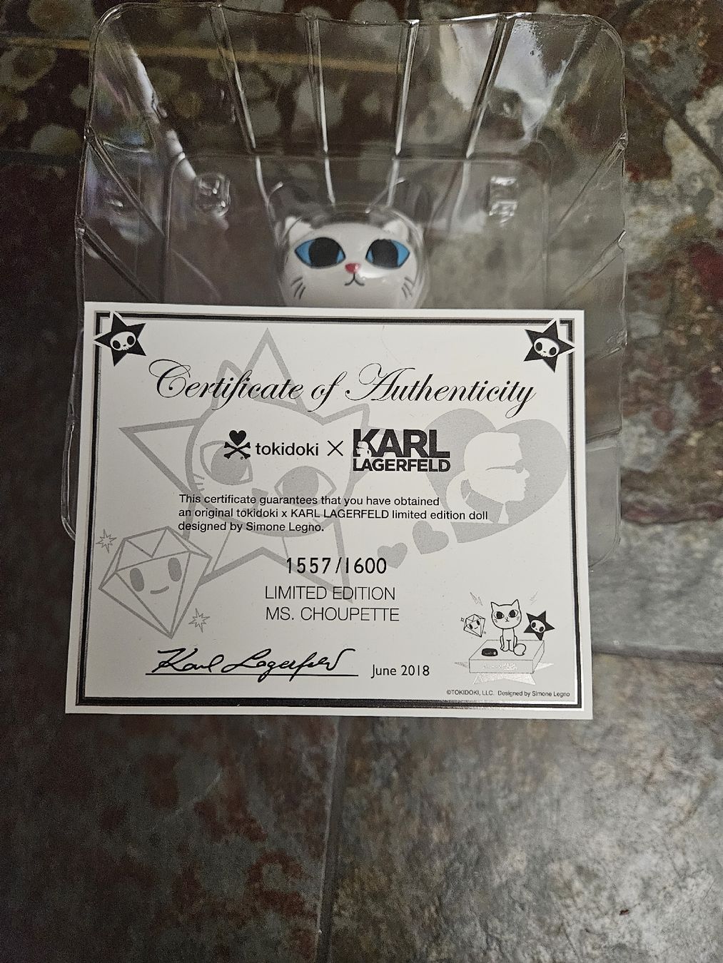 Karl Lagerfeld Statuette: Karl Lagerfeld Toki Doki – Nuovo e nell'imballaggio originale da Aesch ZH venduto da sam_92dd 2