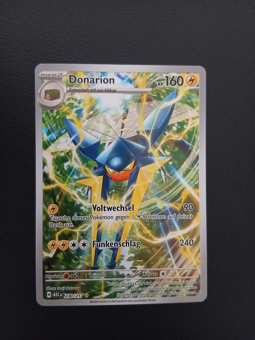Pokémon Carte collezionabili: Ascended Heroes Donarion Pokémon Englisch – Nuovo (secondo la descrizione) da Regensdorf venduto da Baba_Basar