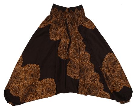 Luftige Pumphose Sarouelhose Aladinhose Haremshose Viskose