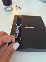 Bracelet YSL Cassandre croco noir Taille S
