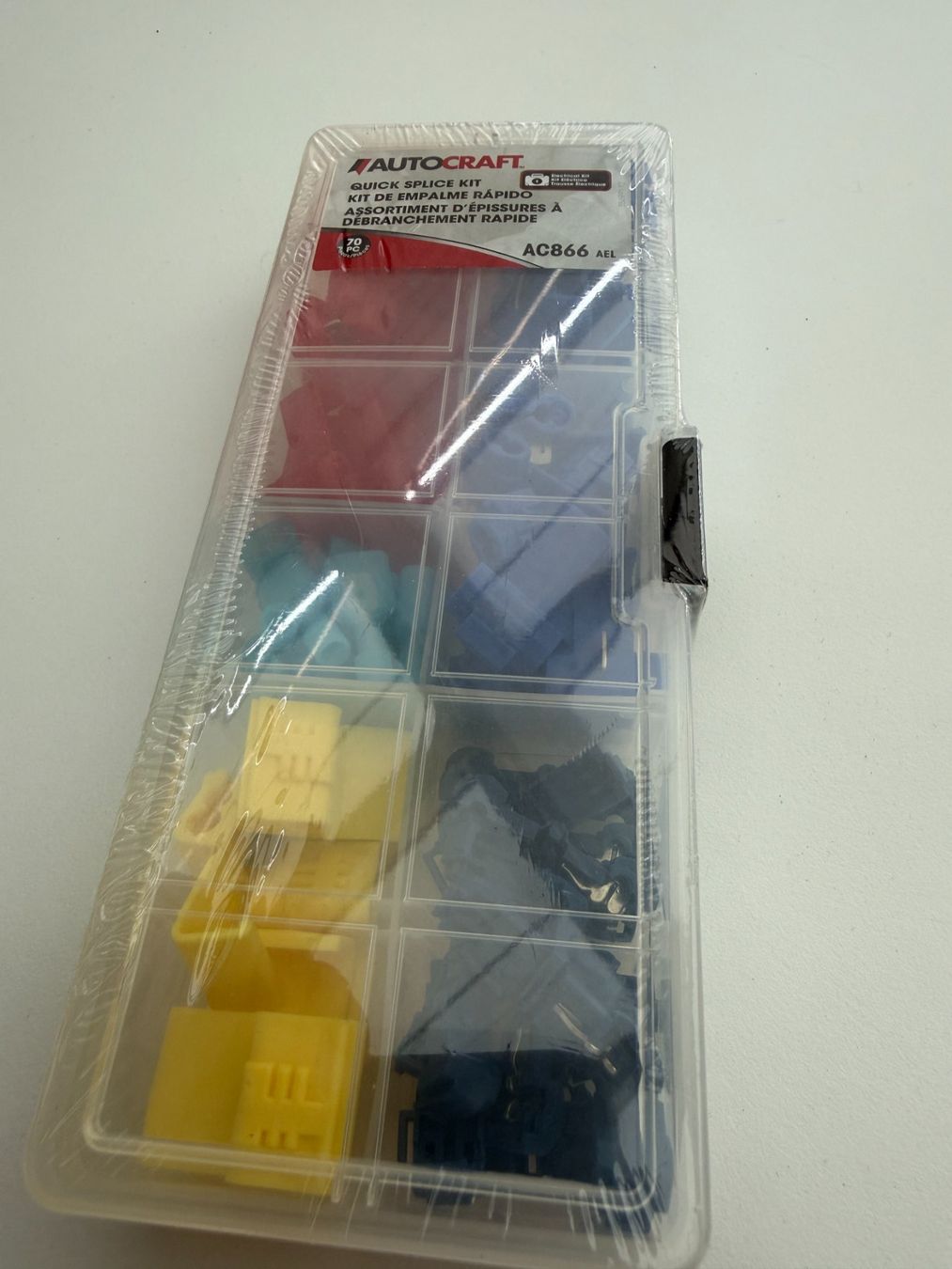 Parkside Altro Materiale elettrico: AutoCraft Quick Splice Sortiment, 70-teilig,  Fabrikneu – Nuovo e nell'imballaggio originale da Unterengstringen venduto da Tnovus 1