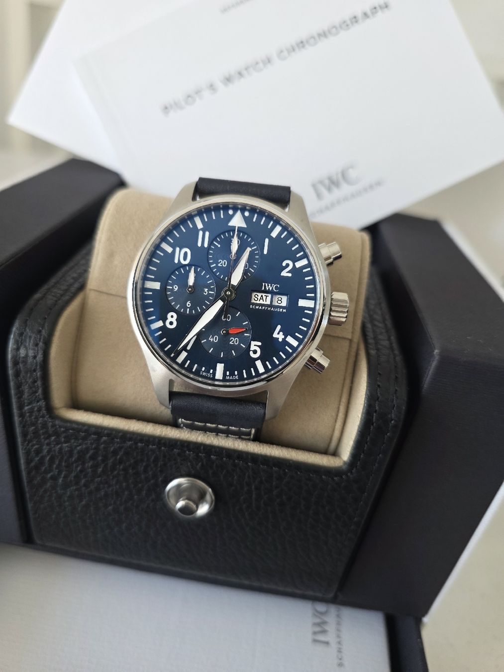 IWC Uhren: IWC PILOT Chronograph 41 – Neu (gemäss Beschreibung) aus Solothurn von red-rock