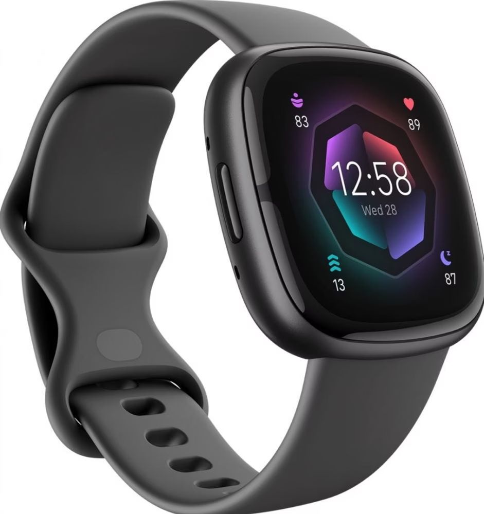 Fitbit Smartwatch: Fitbit Sense 2 Smartwatch Shadow Grey/Graphite NEU und OVP – Nuovo e nell'imballaggio originale da Endingen venduto da Dave0885 2