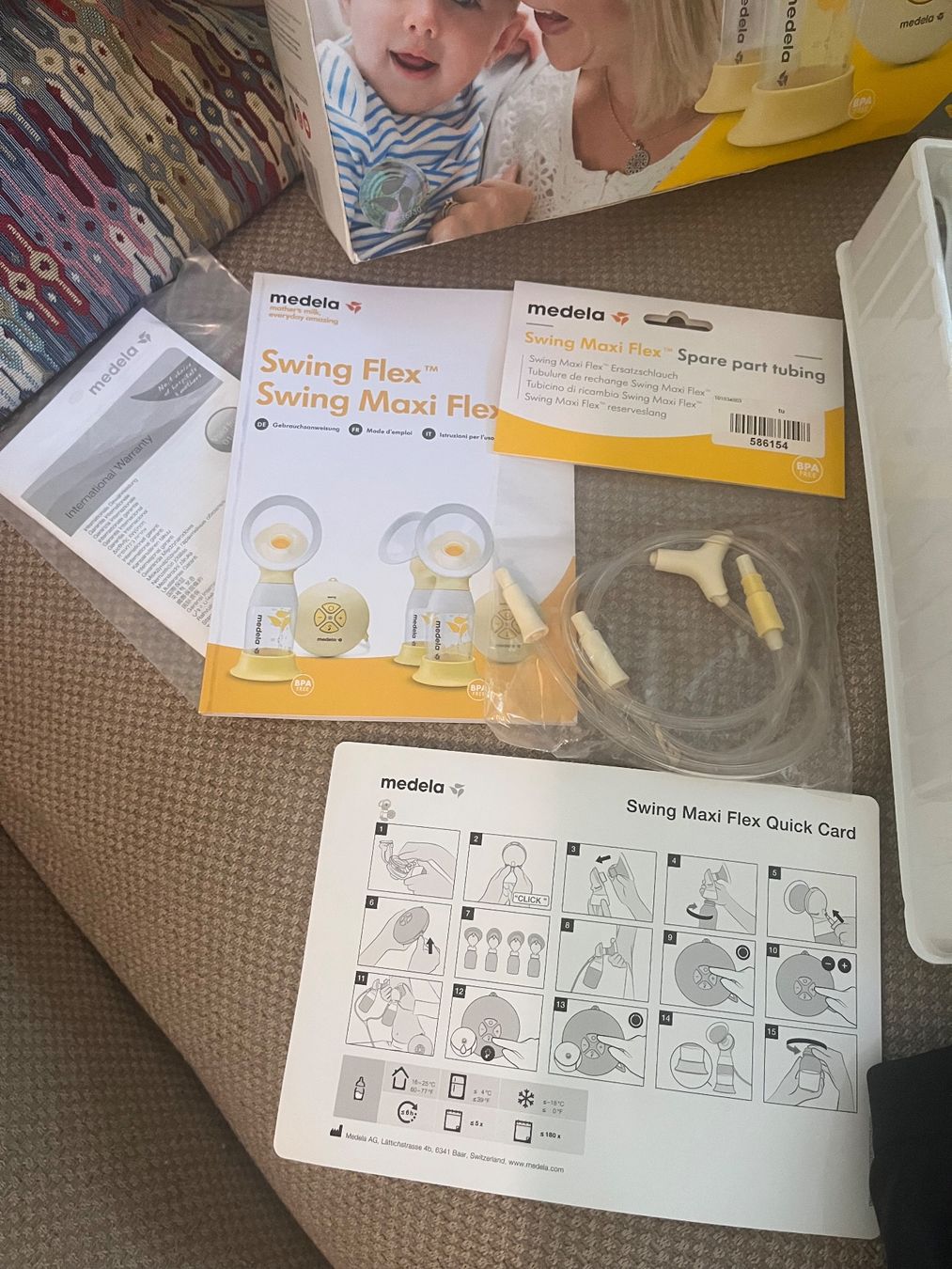 Medela Accessori per l’allattamento: Medela Swing Maxi Flex breast feeding pump - Clean – Usato da Genève venduto da dmt_y25y 3