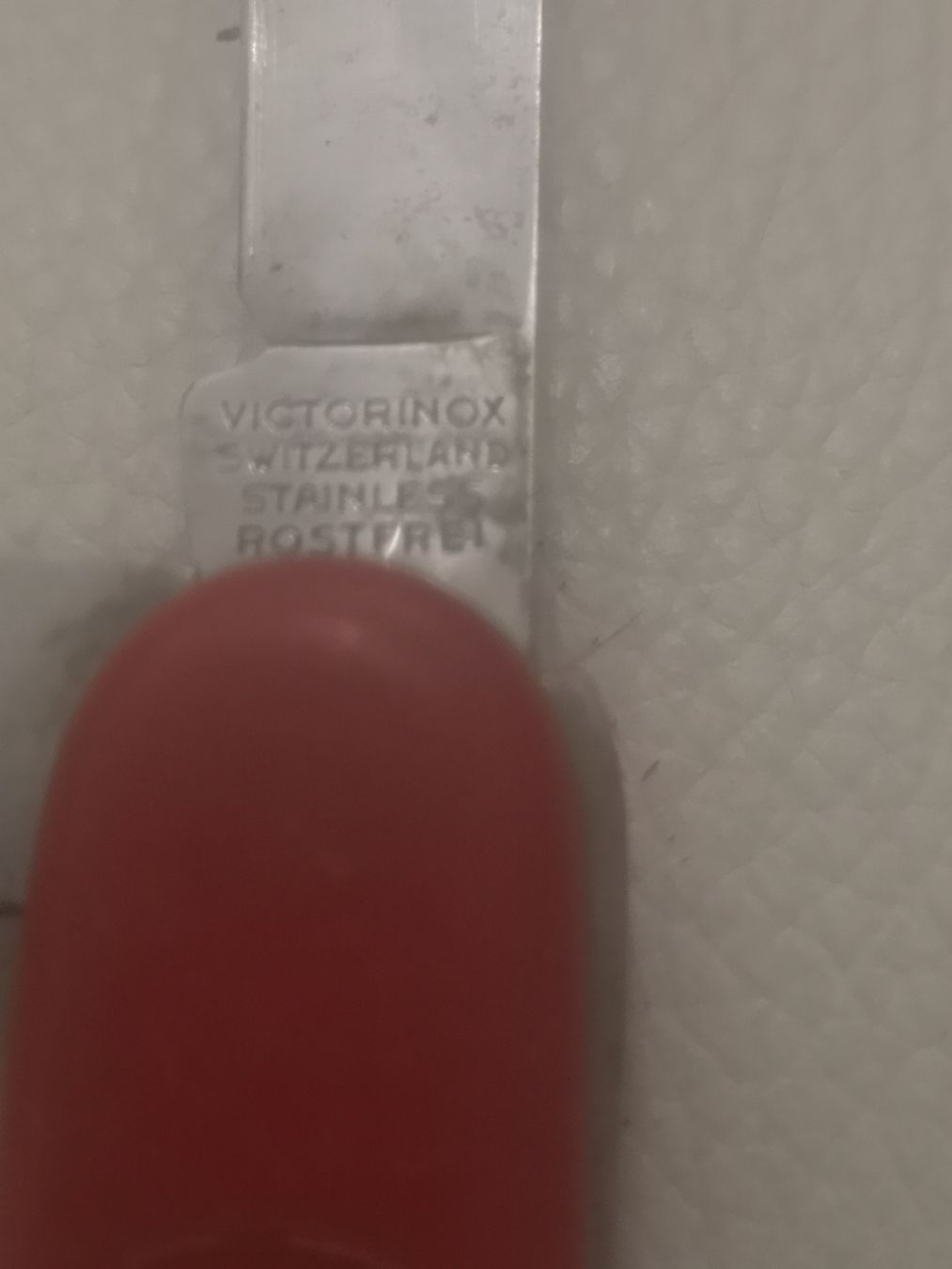 Victorinox Taschenmesser: Victorinox Sackmesser "Economy" rot – Gebraucht aus Belp von mar_76s8 3