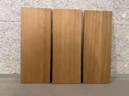 String® System Regalboden 78x30cm, Eiche, 3er Set