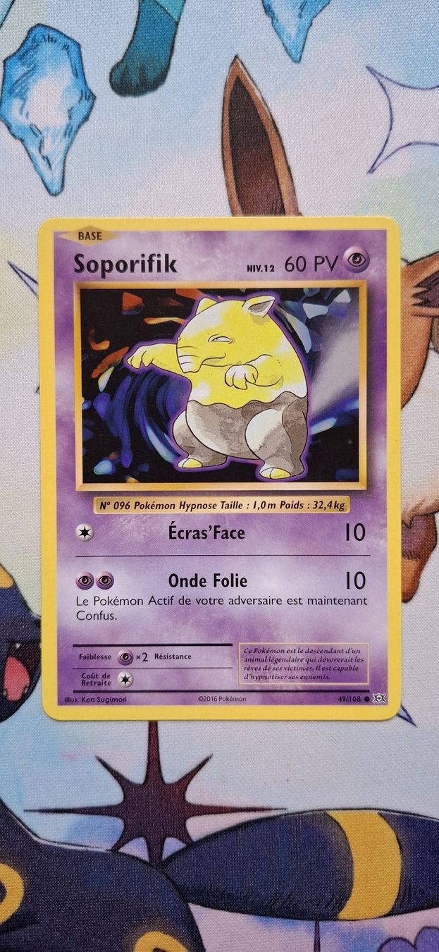 Pokémon Carte collezionabili: Soporifik Evolutions - 49/108 FR – Usato da Petit-Lancy venduto da Kara_TCG 1