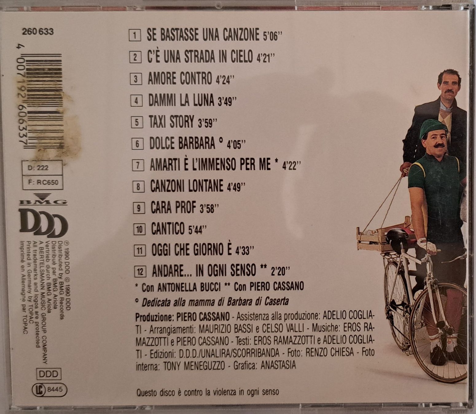 CDs: EROS RAMAZZOTTI - IN OGNI SENSO – Gebraucht aus Tenniken von mik_6mxg 9