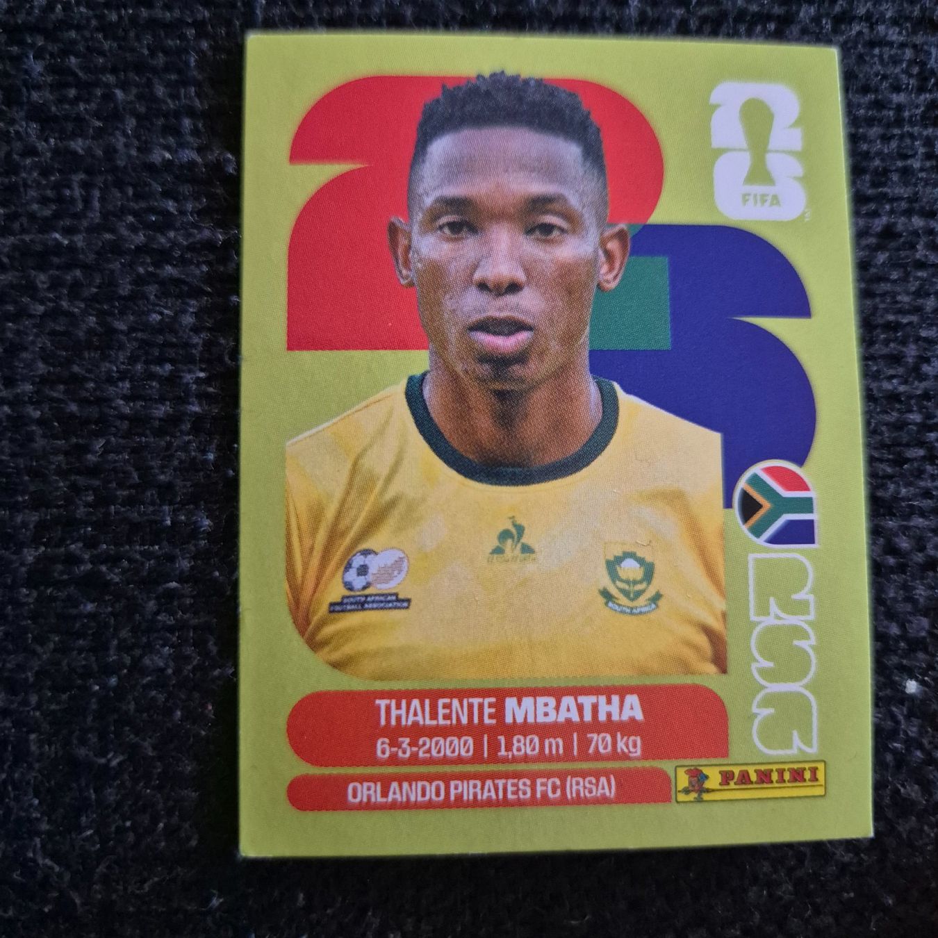 Panini Sammelbilder & Trading cards: RSA 12 Panini FIFA WM 2026 – Neu (gemäss Beschreibung) aus Riehen von tmw_c29m
