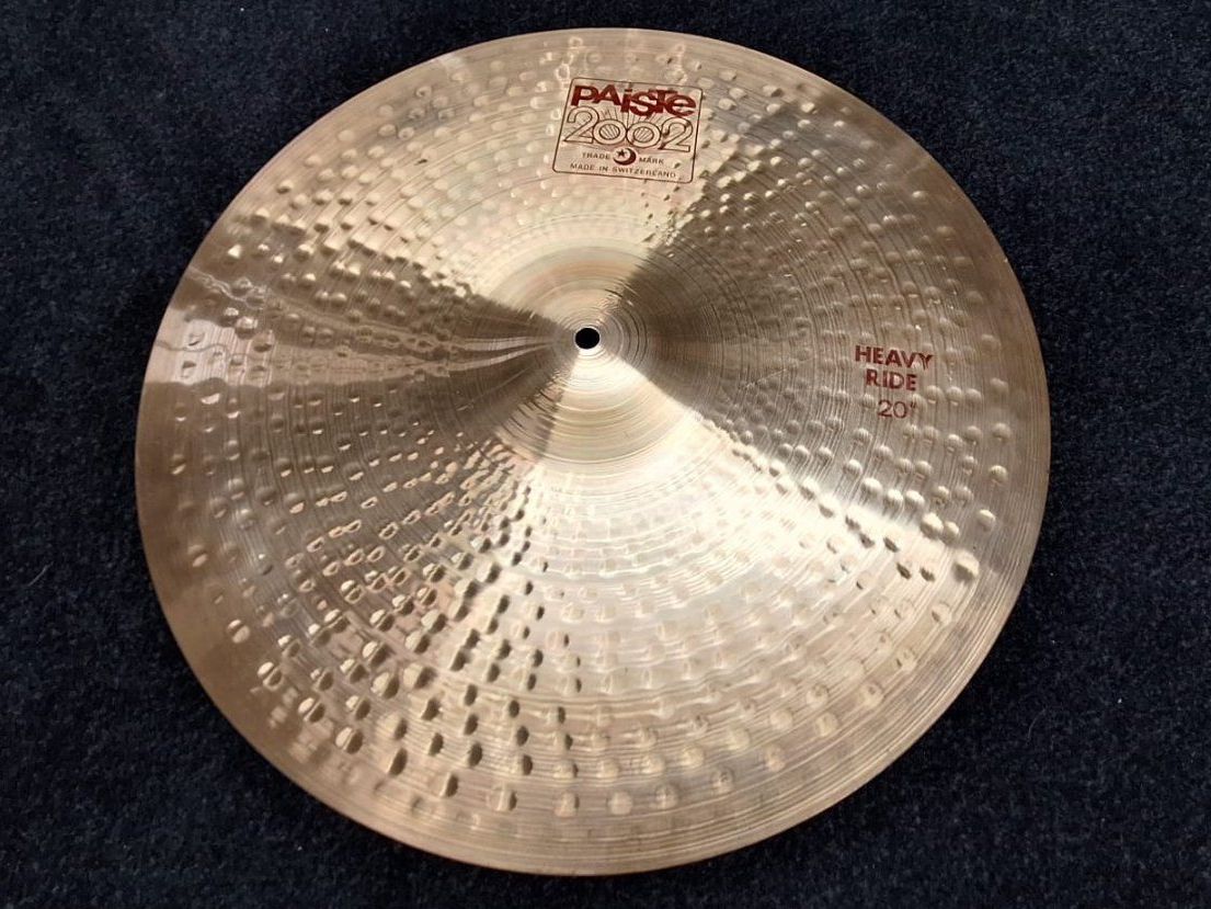 Paiste Strumenti musicali: Ride 20" Paiste 2002 Heavy – Usato da Altdorf UR venduto da Ristolino