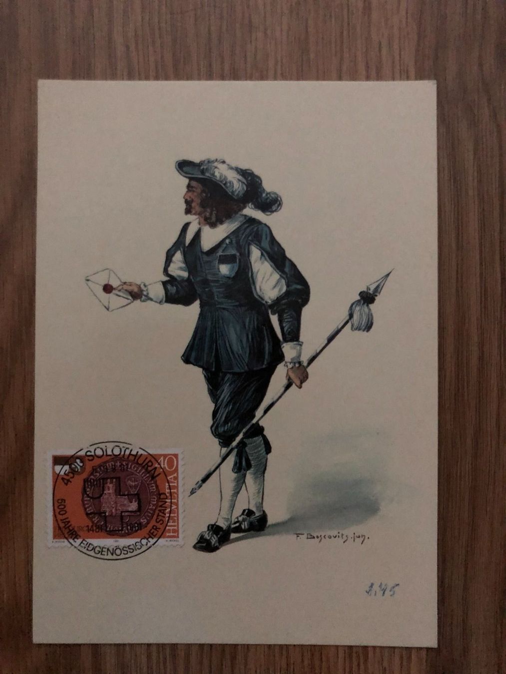 Alle Briefmarken: 2x Karten, schöne Stempel 5./6.9.81 Solothurn – Neu (gemäss Beschreibung) aus Landquart von interesse63 4