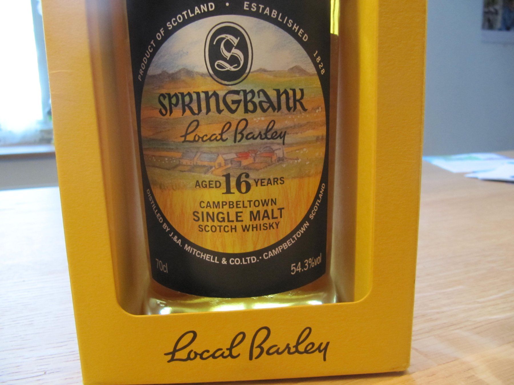 Springbank Bevande alcoliche: Whisky Springbank Local Barley 16y – Nuovo e nell'imballaggio originale da Meiringen venduto da Merd