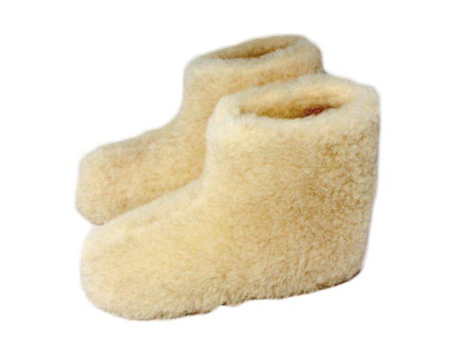 Scarpe da donna: Hausschuhe Hüttenschuhe Schafwolle – Nuovo e nell'imballaggio originale da Arbedo venduto da patagonialeatherrugs 1
