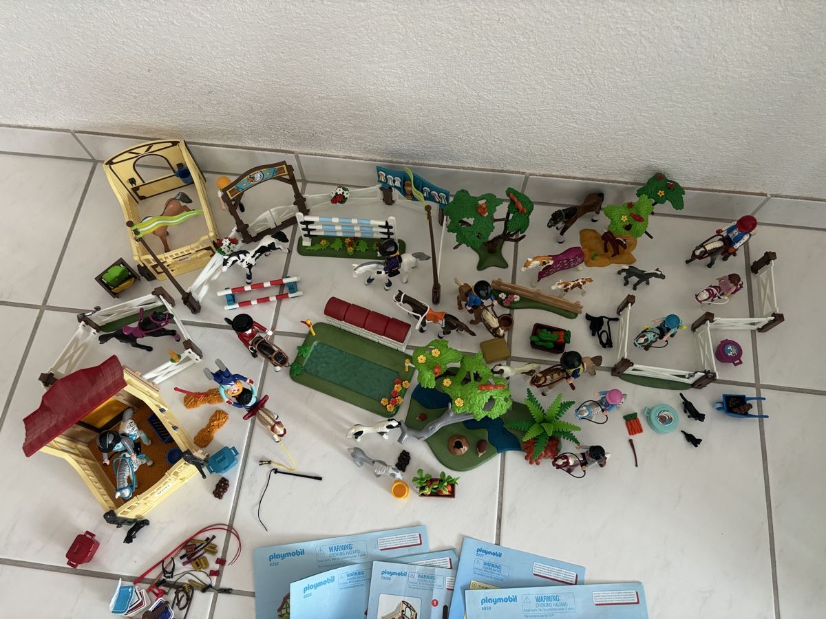 Playmobil Giocattoli: Grosse Playmobil Pferde Sammlung diverse Sets – Usato da Uetikon am See venduto da Winnieclaudia 7