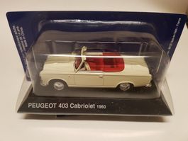 Peugeot 403 cabriolet 1960, Hachette,  neuve sous blister