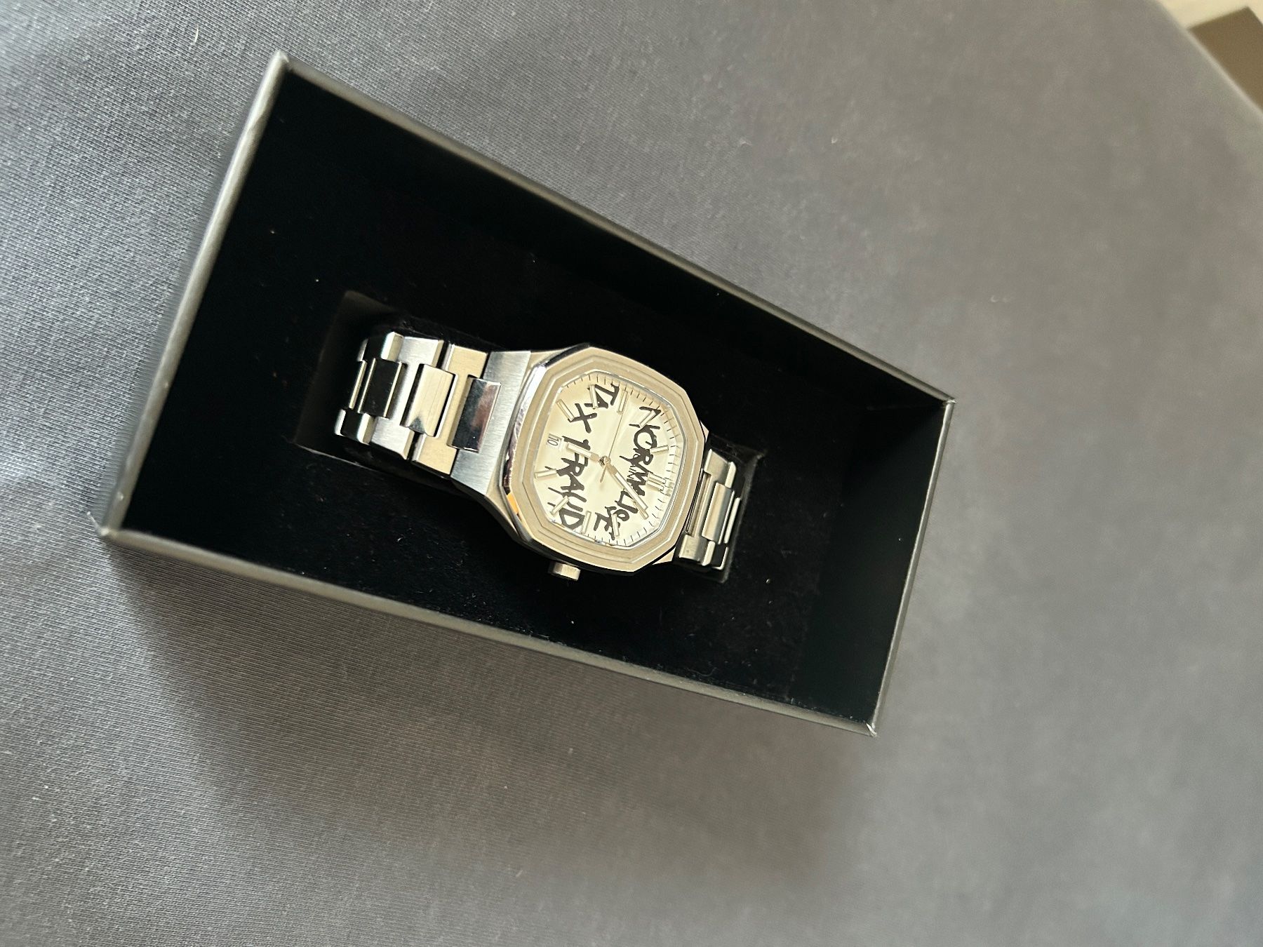 Orologi: Caintè Uhr - Normalise Tax Fraud – Nuovo (secondo la descrizione) da Rossrüti venduto da MarktKompass 2