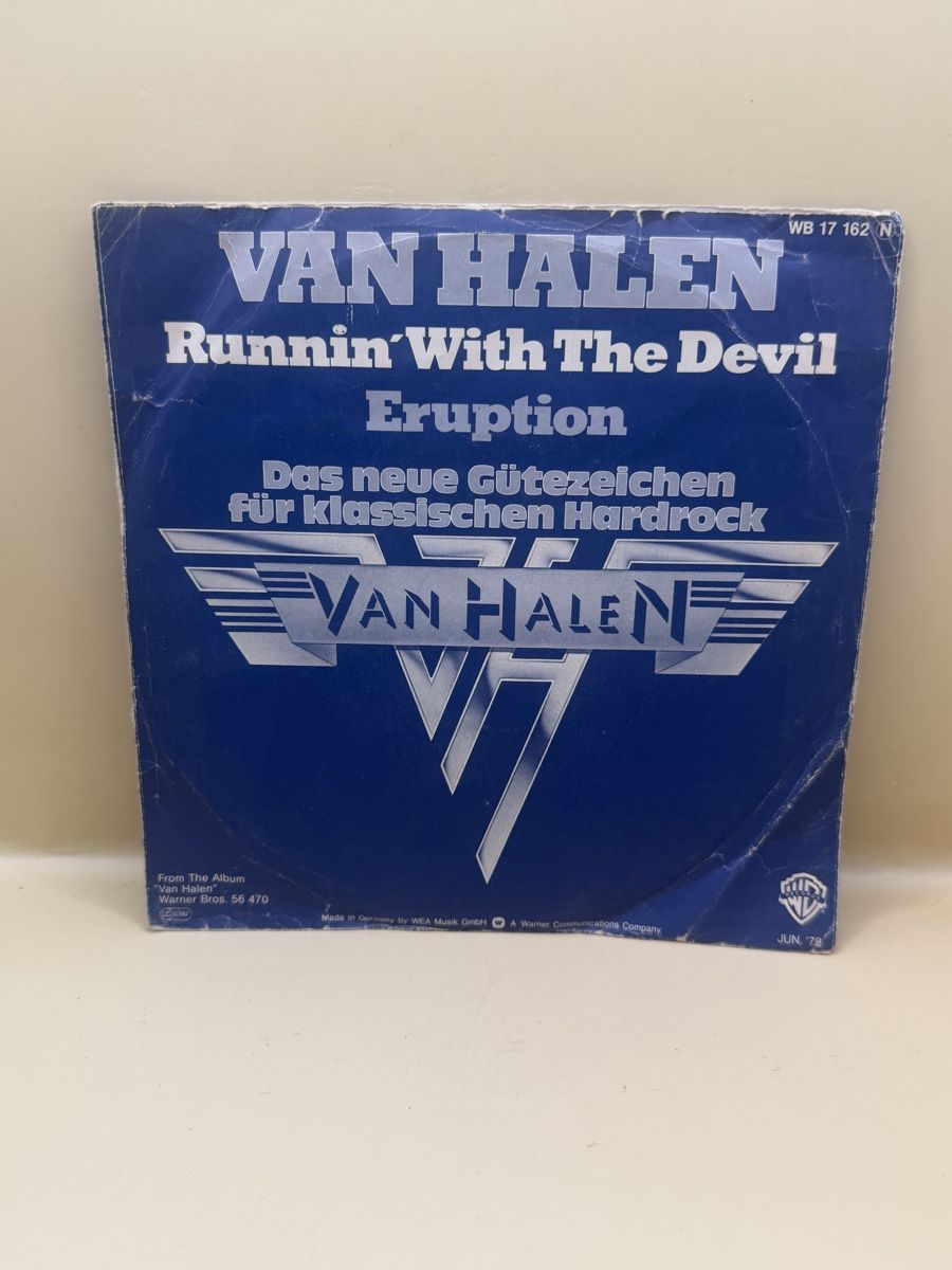 Schallplatten: Van Halen – Runnin’ With The Devil / Eruption (1978)  – Gebraucht aus Genève von sho_67qj 1