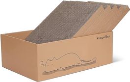 Kratzbrett Katze, 5er-Set, 43.5x29.5x14 cm Groß