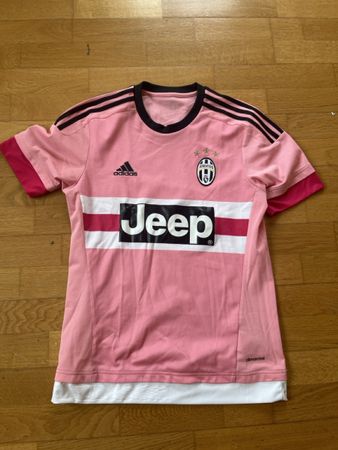 Juventus Fussballtrikot Pink Grösse S, fittet M