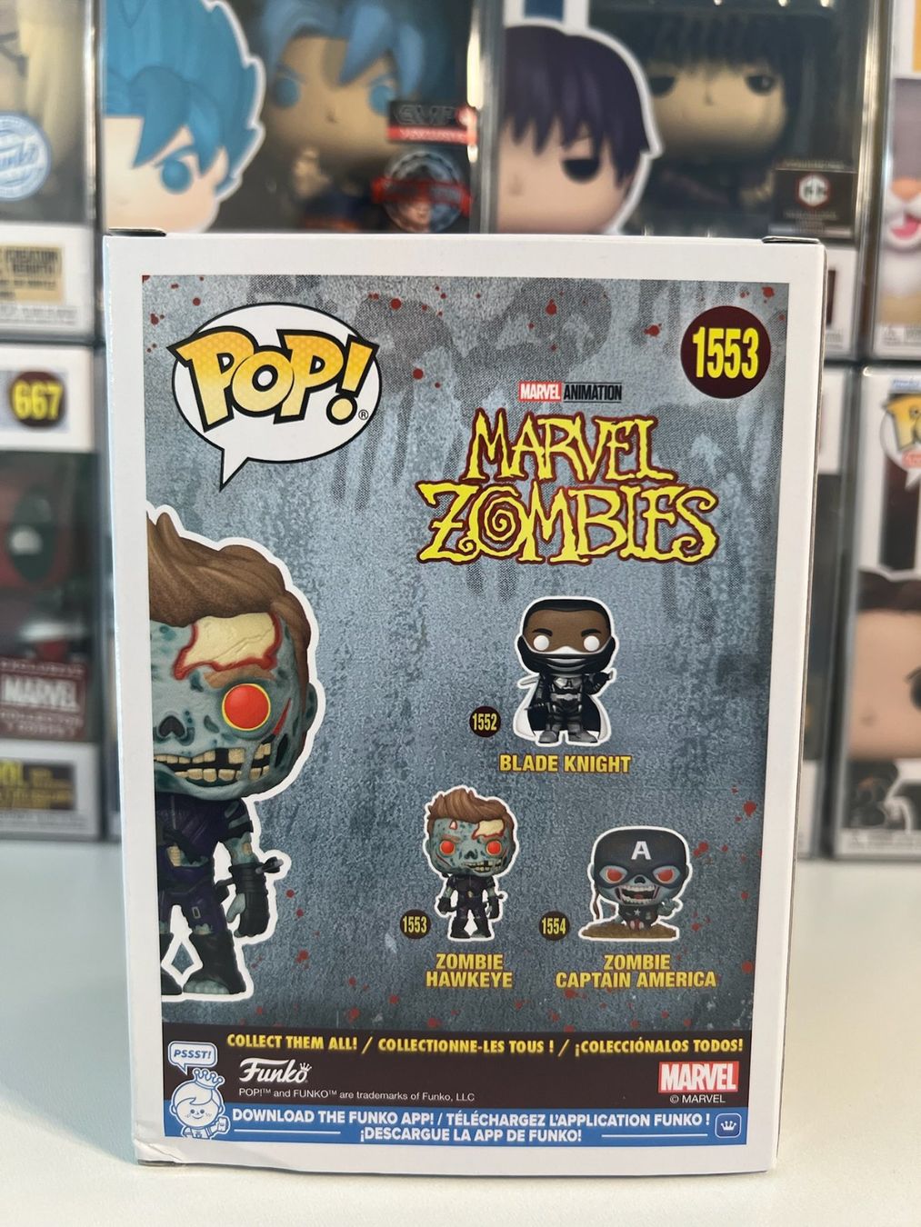 Funko Statuette: Funko POP! Marvel Zombies Zombie Hawkeye – Nuovo e nell'imballaggio originale da Le Mouret venduto da perfectbijou 2