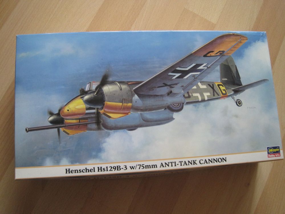 Thomas Gunn Miniatures – Henschel HS-129B Canon Court – Échelle 1/30 – Résine – Neuf