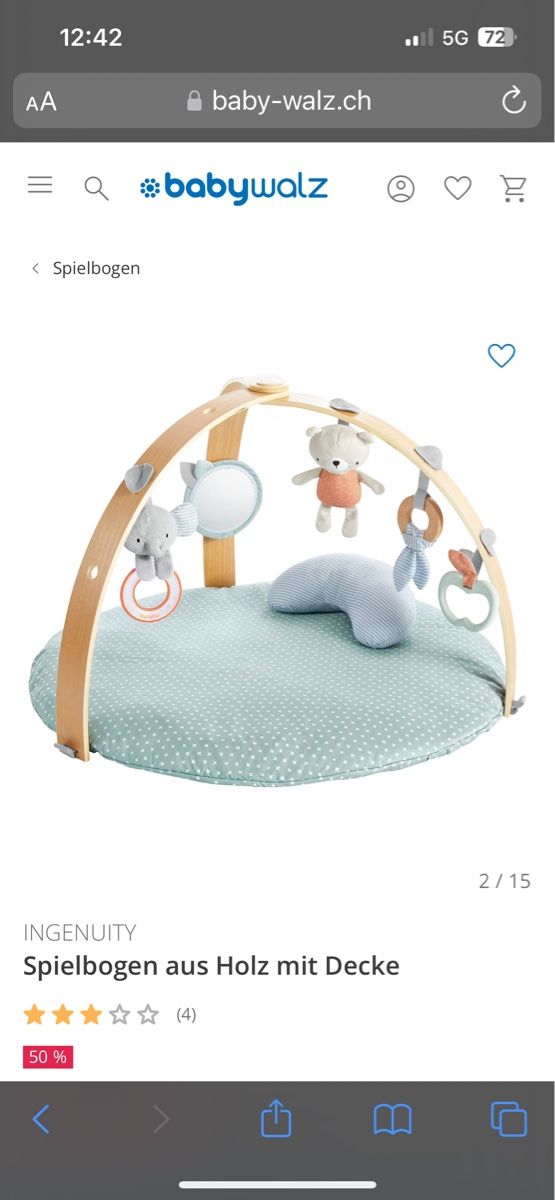 Spielmatte: Baby Play mat  – Gebraucht aus Zürich von geo_vls6 2