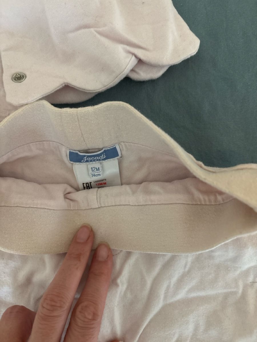 Lotti & Set di vestiti: Ensemble Jacadi rose taille 6 et 12 mois – Usato da Genève venduto da Christelle12345 3