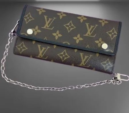 Louis Vuitton Geldbörse/Portemonnaie mit Kette