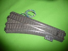 C-Gleis Weiche links Märklin 24611 mit Antrieb  70 gebraucht