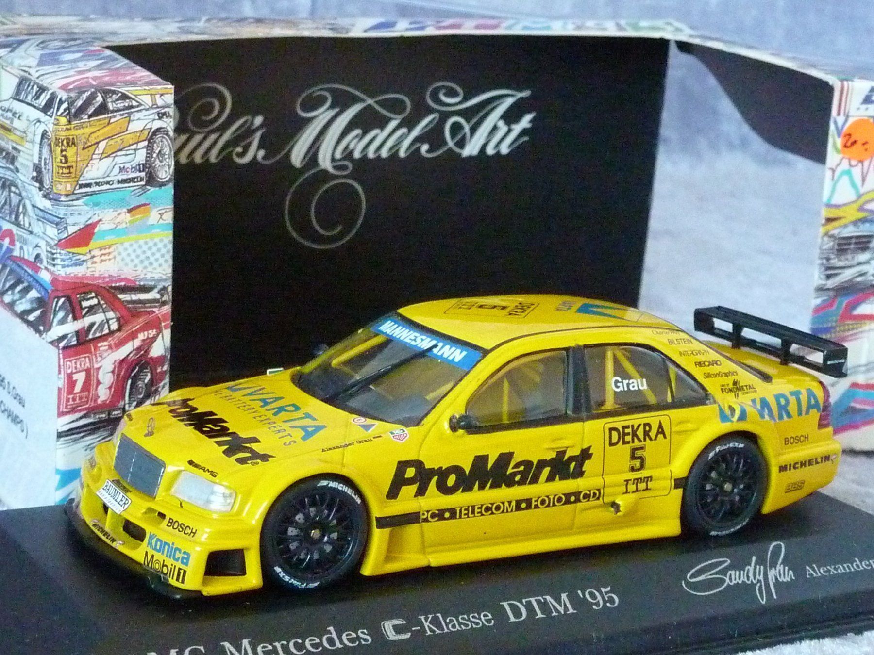 Minichamps Modellini d'auto: Mercedes DTM 1995 #5  1:43 – Nuovo e nell'imballaggio originale da Dürrenäsch venduto da modellautos4you