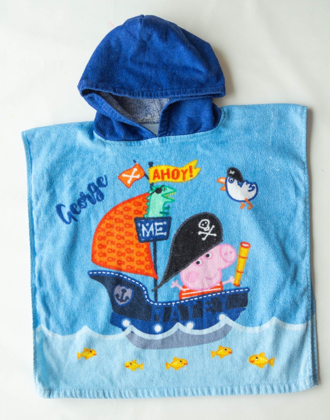 Disney Teli da bagno: George /Peppa Pig/Wutz Pirate Poncho – Usato da Zürich venduto da sambaum 2
