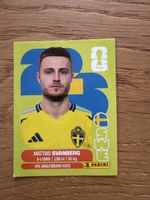 Panini Sticker Mattias Svanberg WM 2026 Schweden SWE 12