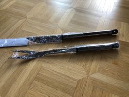 Edelstahl Grillbesteck 2-teilig