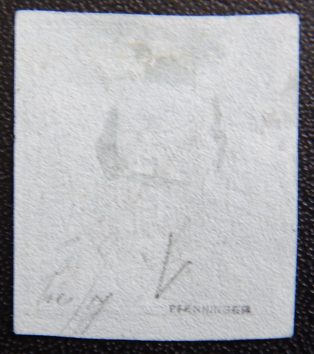 Alle Briefmarken: Hannover Kat. 1 gest. 1850 Kat. 60 Euro sign. – Gebraucht aus Zürich von Muehlekauf 1