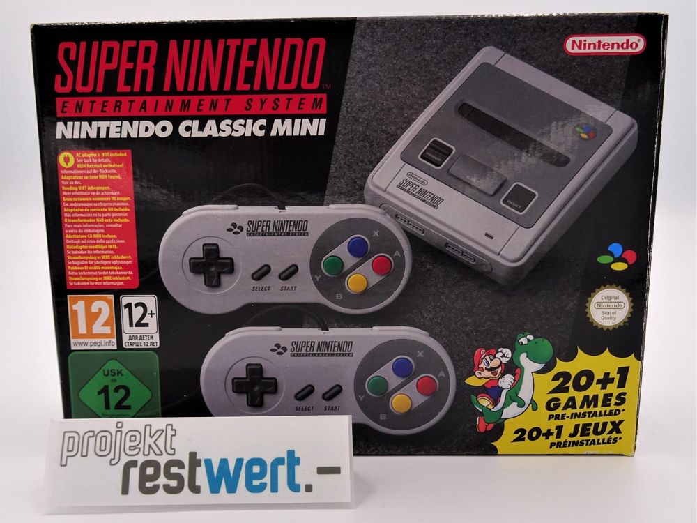 SNES Classic Mini NINTENDO (Gebraucht) in Bülach für CHF 91 – mit ...