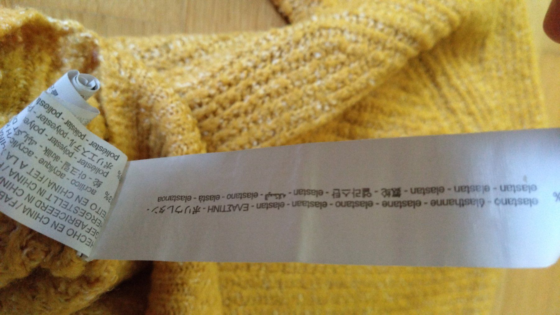 Stradivarius Maglioni & Felpe: Stradivarius Strickpullover, Gr. S, Senfgelb – Usato da Fislisbach venduto da Maieriisli25 5