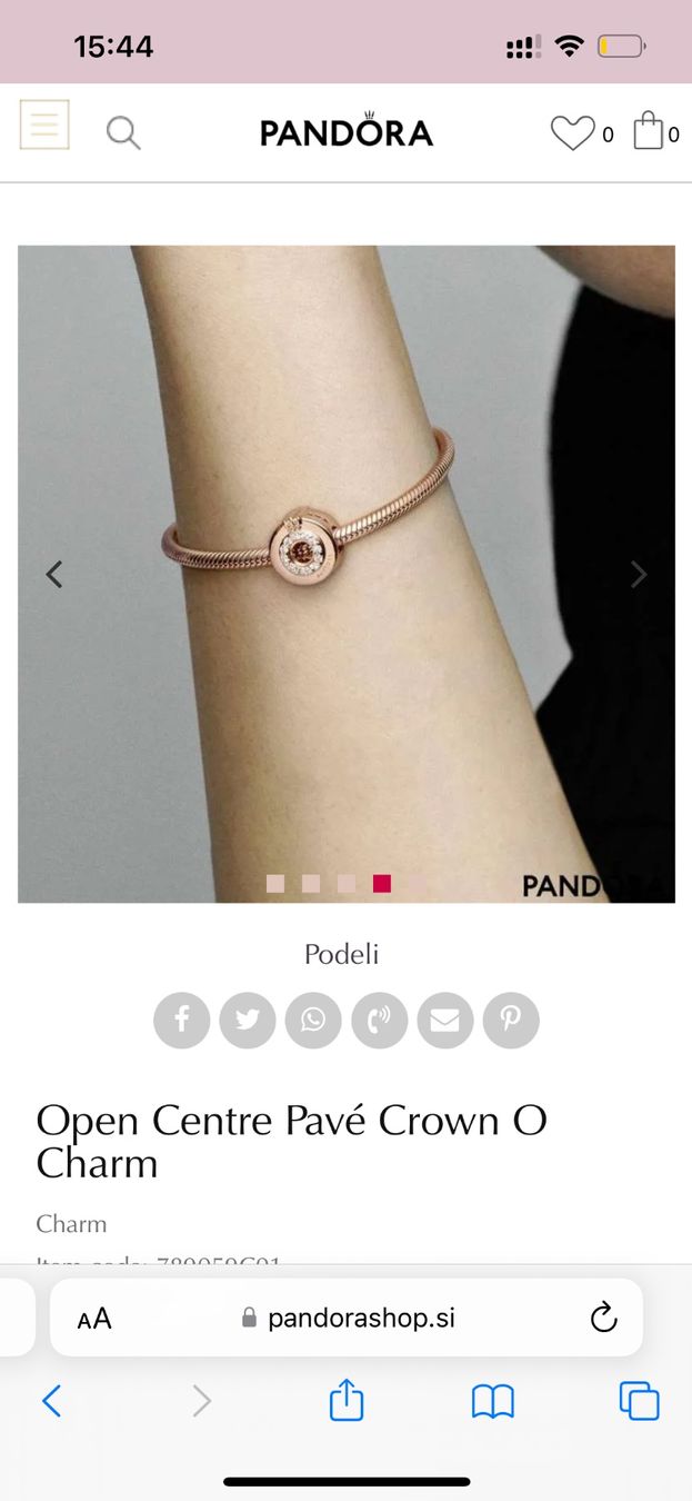 Pandora Ciondoli: Charm Pandora – Nuovo (secondo la descrizione) da Forel (Lavaux) venduto da julie13 2