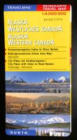 ALASKA WESTLICHES KANADA Reisekarte (1:4.000 000) 2003 KUNTH