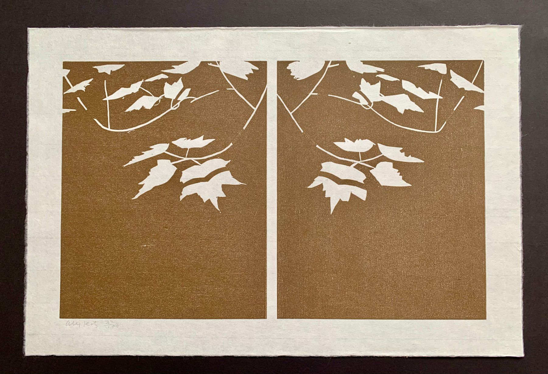 Gravures sur bois: Alex Katz, Holzschnitt – D'occasion à Regensdorf par JoergR
